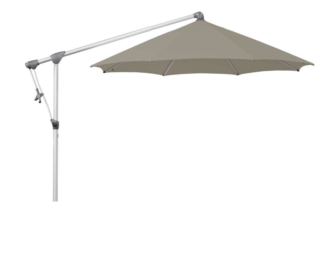 Glatz - Sunwing C+ Sonnenschirm rund - clay - 330 - natureloxiert - outdoor