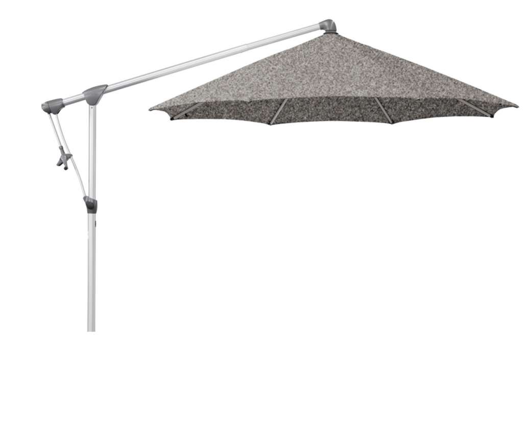 Glatz - Sunwing C+ Sonnenschirm rund - platinum - 330 - natureloxiert - outdoor