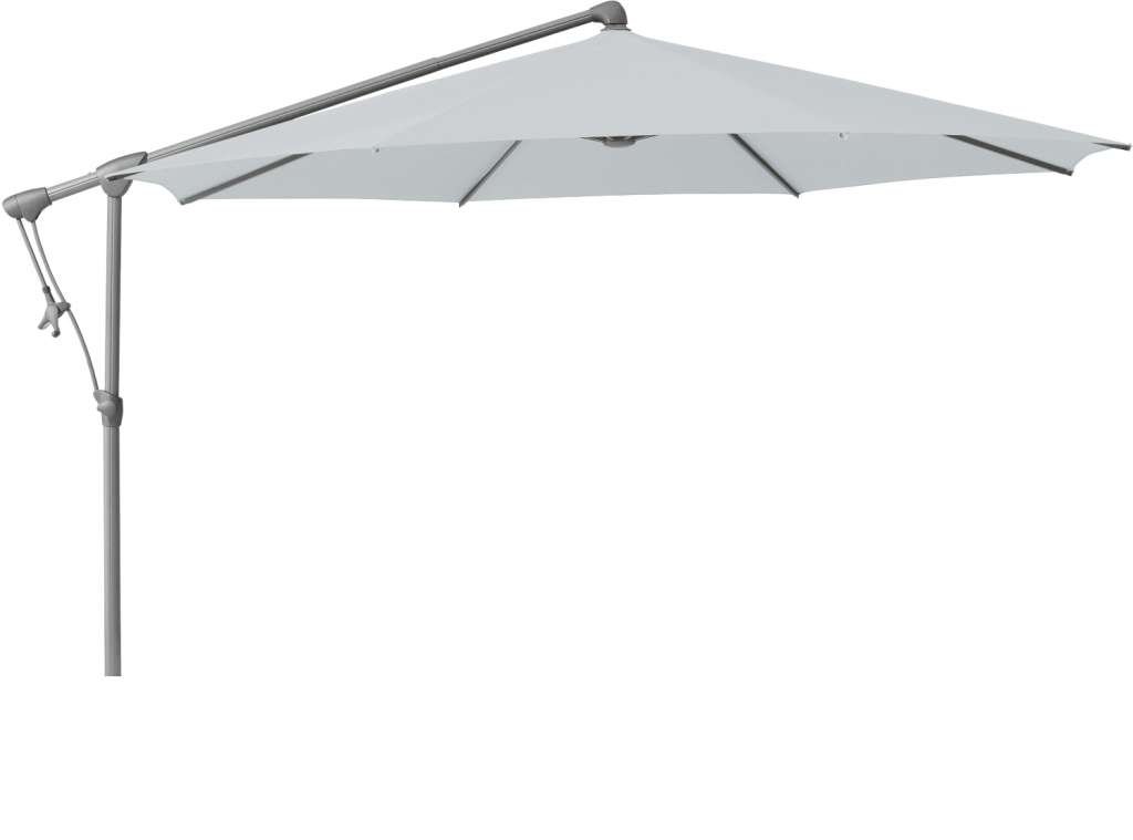 Glatz - Sunwing C+ Sonnenschirm rund - chrome - 330 - graphitgrau - outdoor