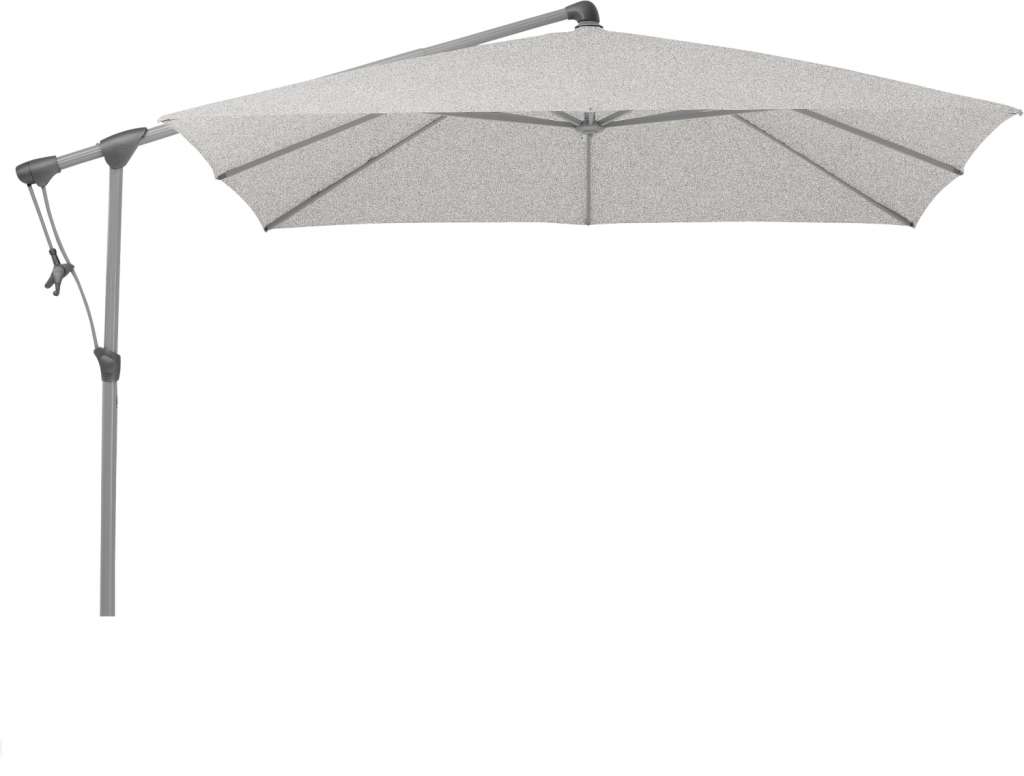 Glatz - Sunwing C+ Sonnenschirm quadratisch - silver - natureloxiert - outdoor
