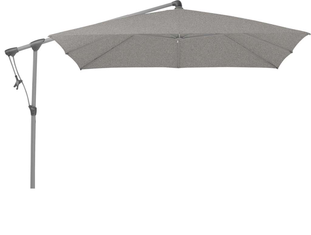 Glatz - Sunwing C+ Sonnenschirm quadratisch - platinum - natureloxiert - outdoor