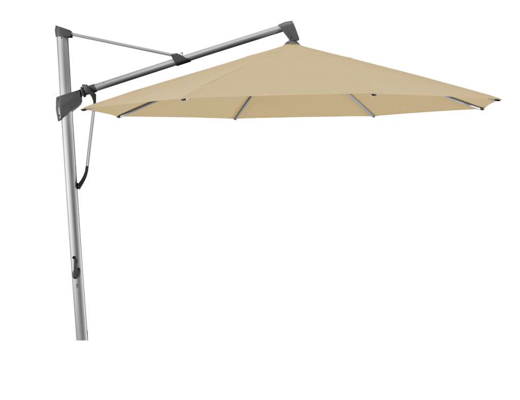 Glatz - Sombrano S+ Sonnenschirm rund - cream - 400 - natureloxiert - outdoor