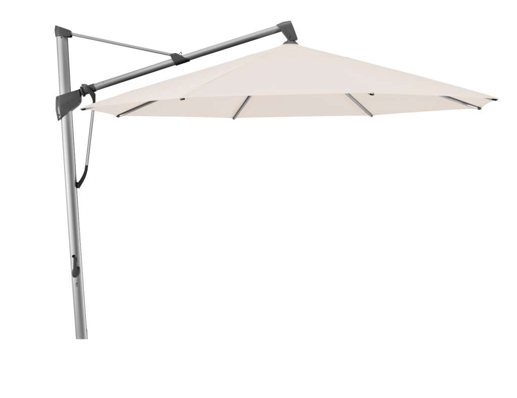 Glatz - Sombrano S+ Sonnenschirm rund - champagne - 400 - natureloxiert - outdoor
