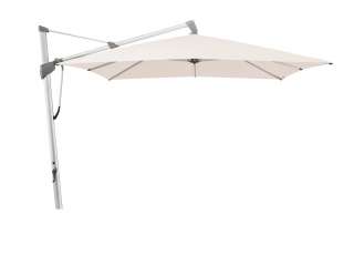 Glatz - Sombrano S+ Sonnenschirm quadratisch - vanilla - 350x350 - natureloxiert - outdoor
