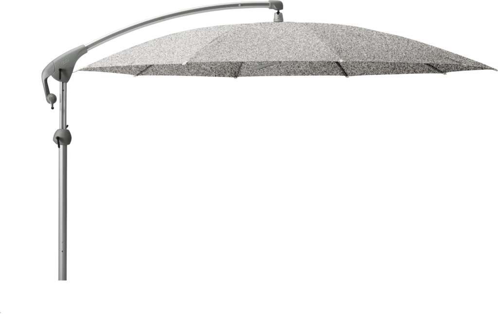 Glatz - Pendalex P+ Sonnenschirm rund - silver - 350 - graphitgrau - outdoor