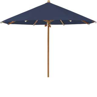 Glatz - Teakwood Sonnenschirm - navy - Ø 300 - outdoor