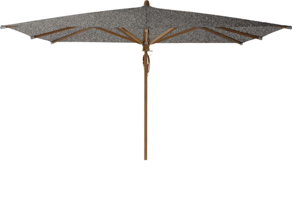 Glatz - Teakwood Sonnenschirm eckig - platinum - outdoor