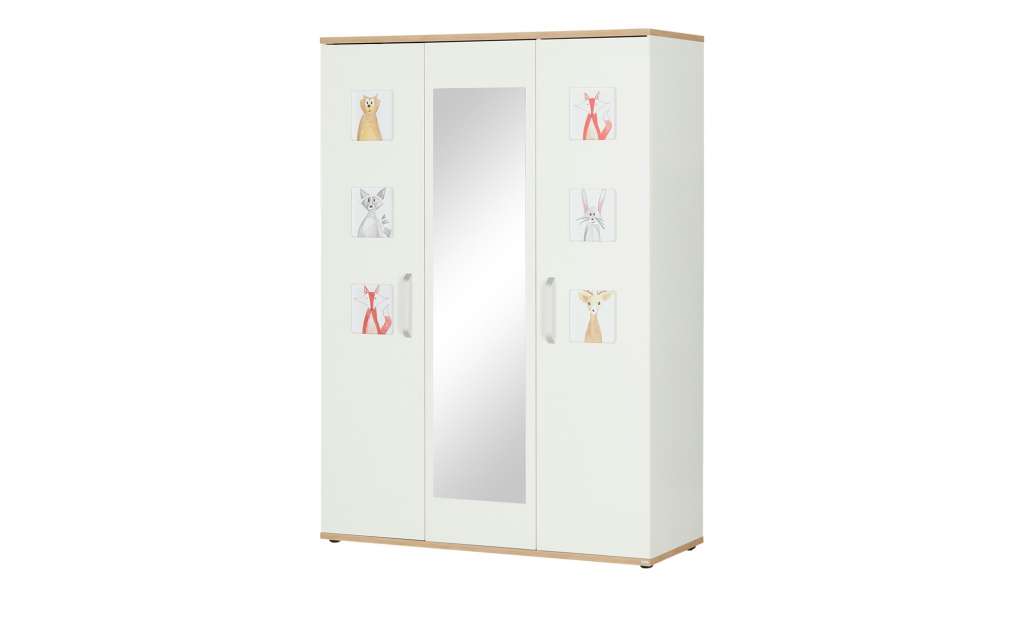 Kleiderschrank  Katharina ¦ weiß Schränke > Schranksysteme - Höffner