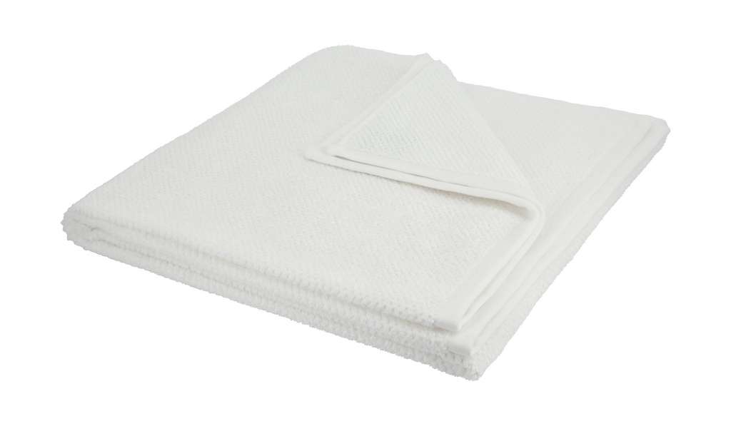 Duschtuch  4077 ¦ weiß ¦ 100% Bio Baumwolle Badtextilien und Zubehör > Handtücher & Badetücher > Handtücher - Höffner
