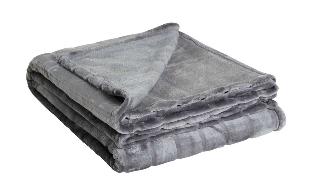Flanelldecke  Deluxe ¦ grau ¦ 100% Polyester Heimtextilien > Kuscheldecken - Höffner
