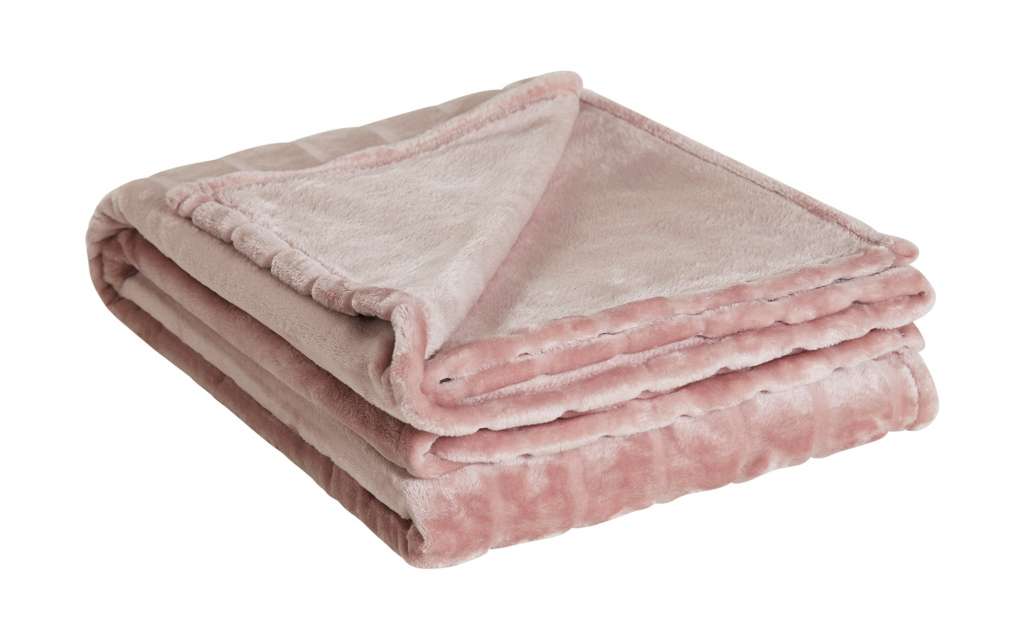 Flanelldecke  Deluxe ¦ rosa/pink ¦ 100% Polyester Heimtextilien > Kuscheldecken - Höffner
