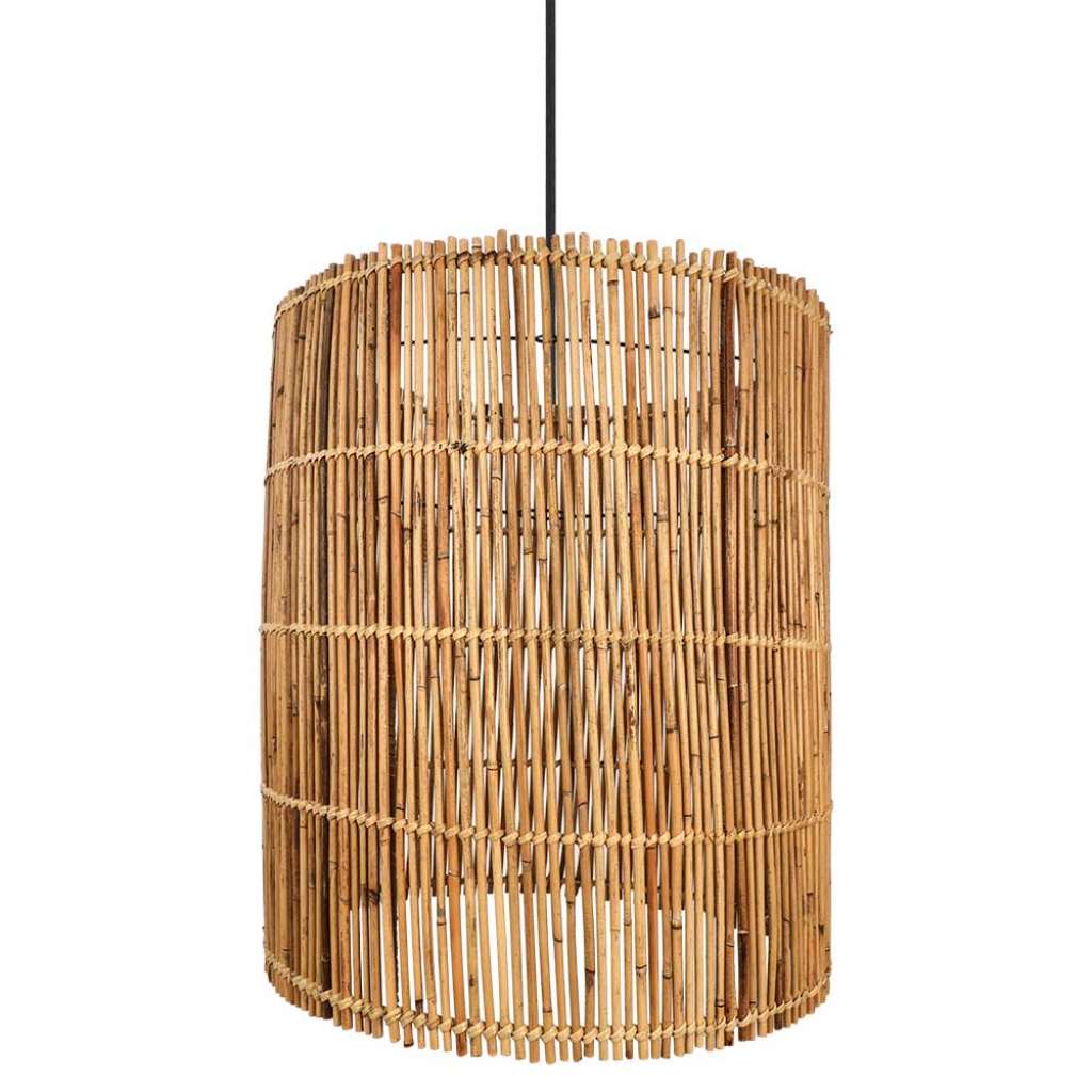 Hängeleuchte aus Rattan Skandi Design