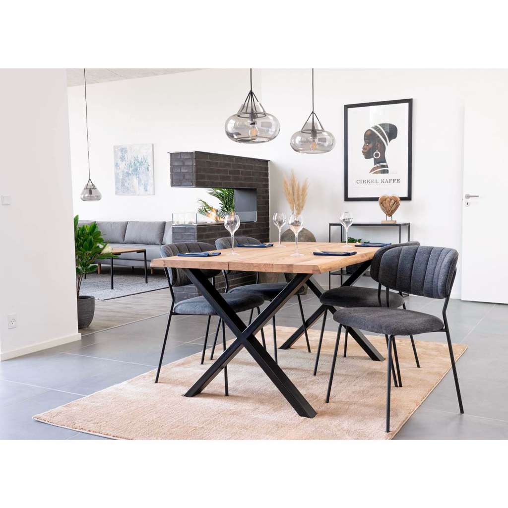 home24 Polsterstuhl Muel (2er-Set)
