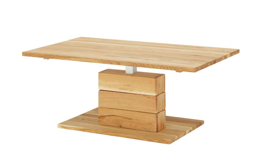 Couchtisch  Serifos ¦ holzfarben Tische > Couchtische > Couchtische höhenverstellbar - Höffner