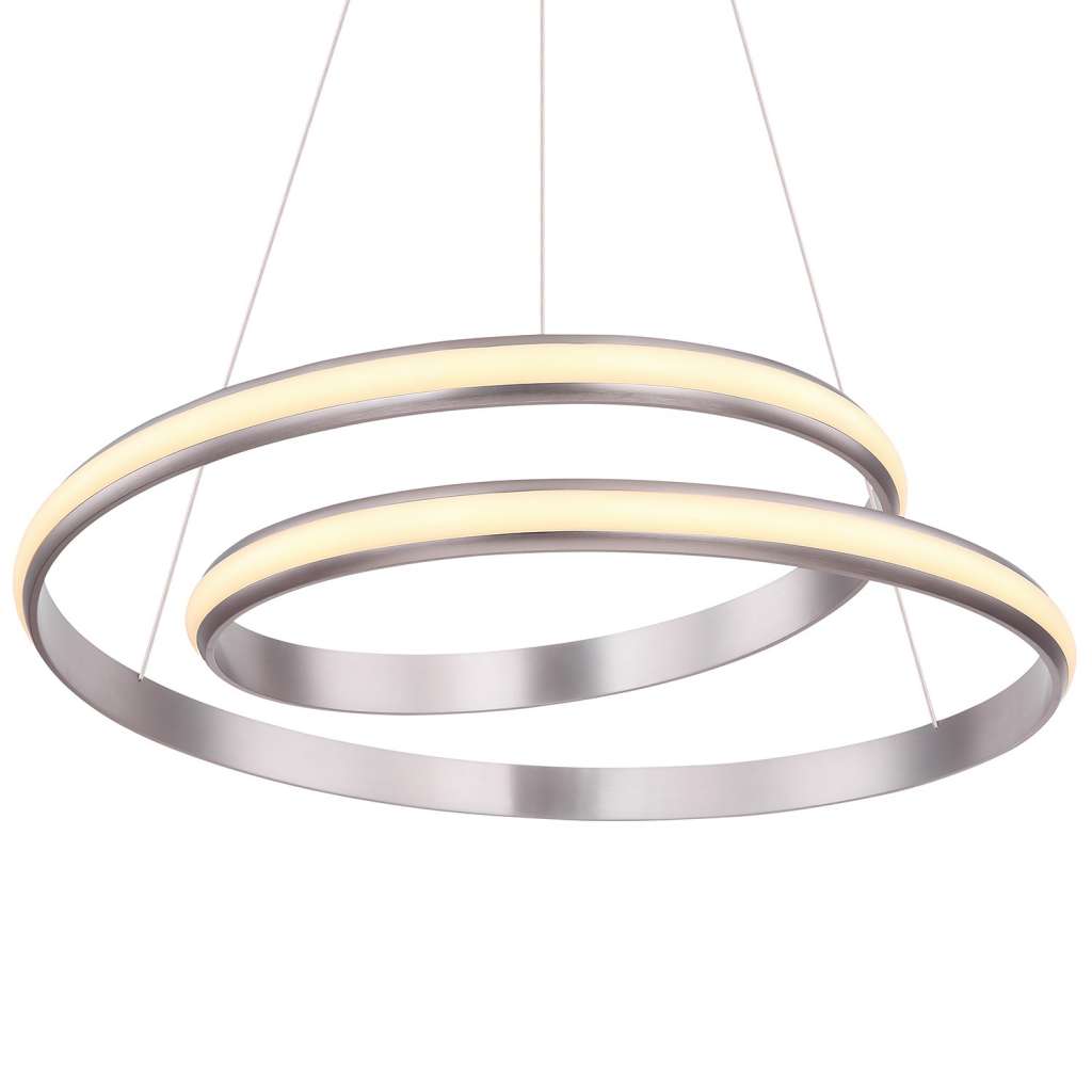 home24 LED-Pendelleuchte Golli