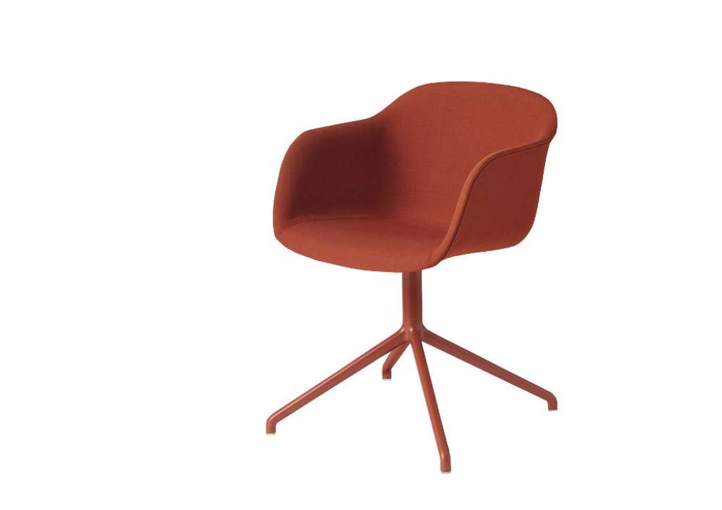 Muuto - Fiber Chair - Swivel Base - Remix 643 - indoor
