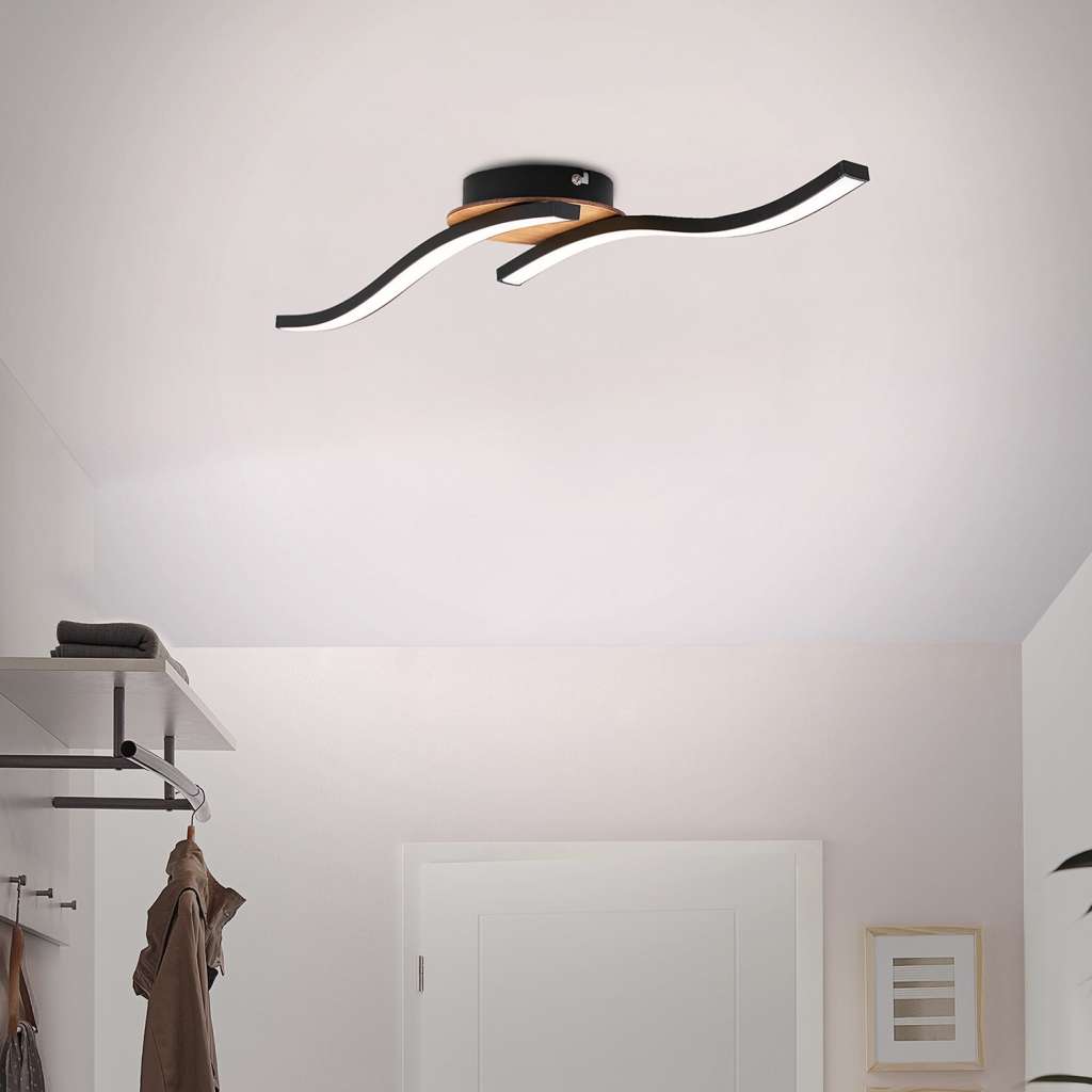 home24 LED-Deckenleuchte Enoris