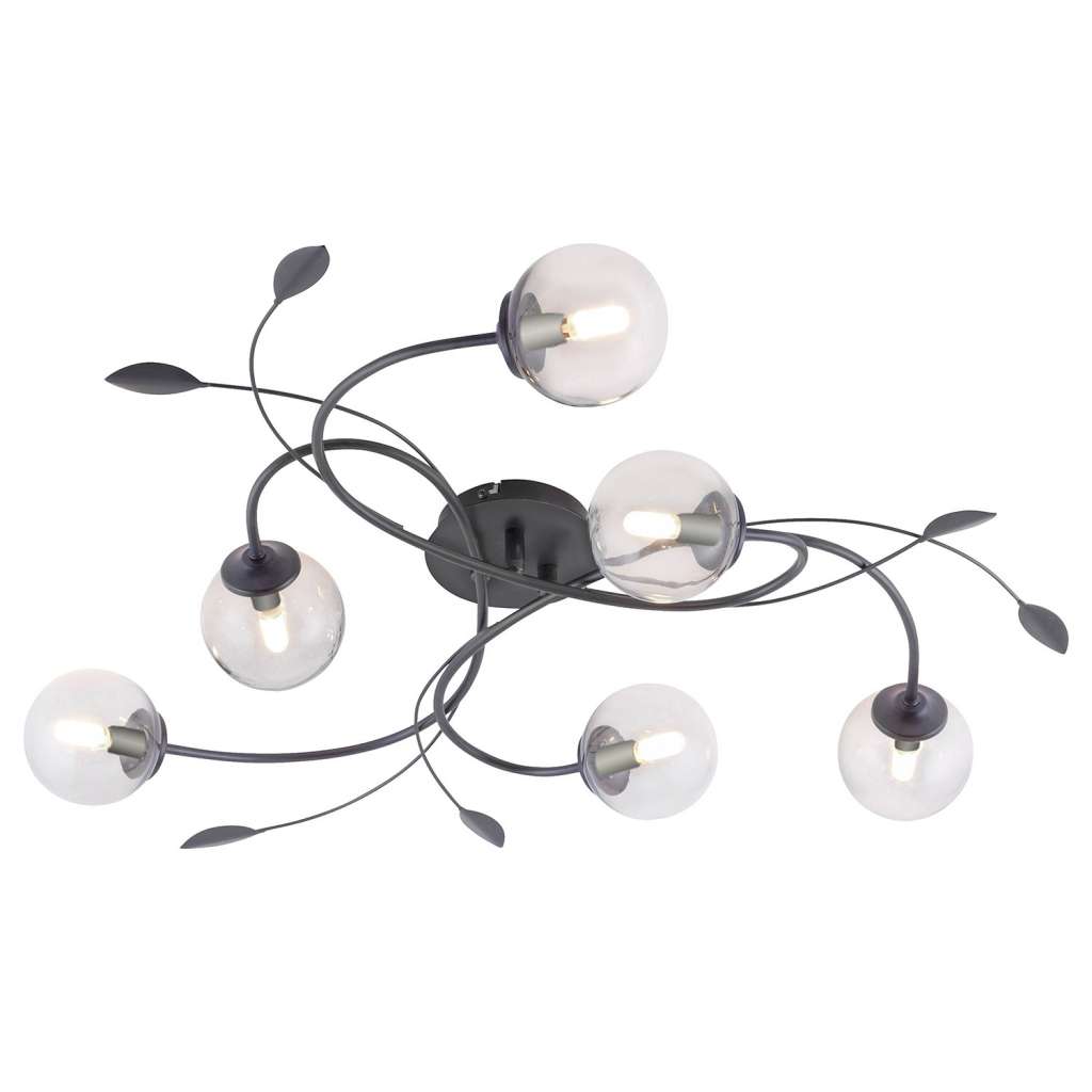 home24 LED-Deckenleuchte Widow IV