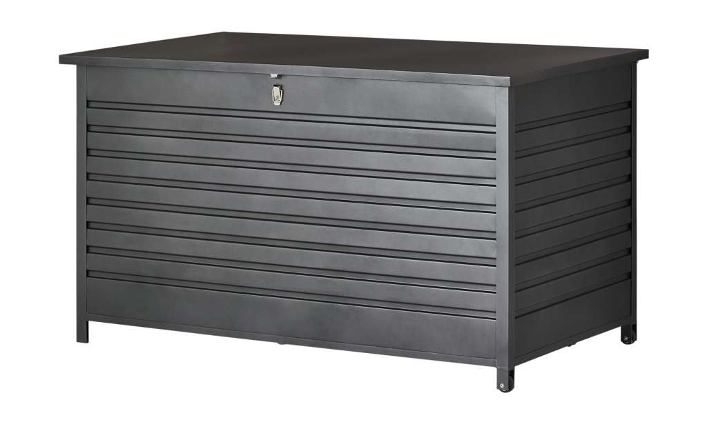 a casa mia Kissenbox  Storry ¦ grau ¦ Aluminium Garten > Gartenzubehör > Gartenaufbewahrung - Höffner