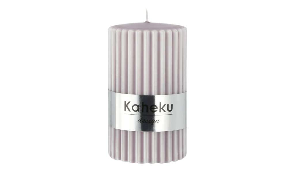 Zylinderkerze  Powder Rillen ¦ lila/violettØ: 5.8 Dekoration > Kerzen & Lichter - Höffner