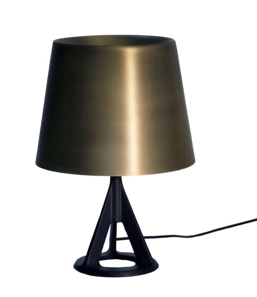 Tom Dixon - Base Tischleuchte - messing - gebürstet - indoor