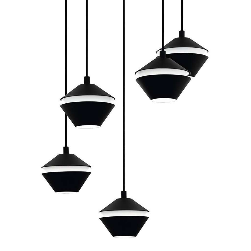 home24 LED-Pendelleuchte Perpigo III