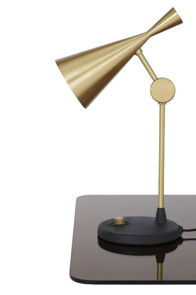Tom Dixon - Beat Table Tischleuchte - messing - indoor