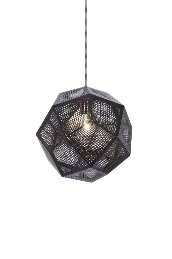 Tom Dixon - Etch Pendant Hängeleuchte - schwarz - indoor