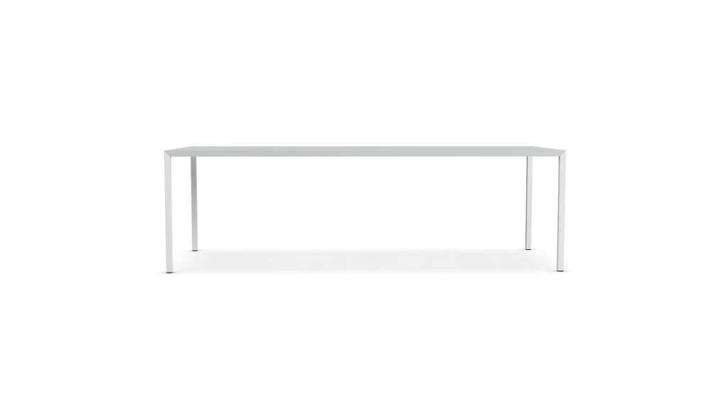 MDF Italia - Tenese Outdoor Tisch - matt weiß - 100 x 240 cm - indoor