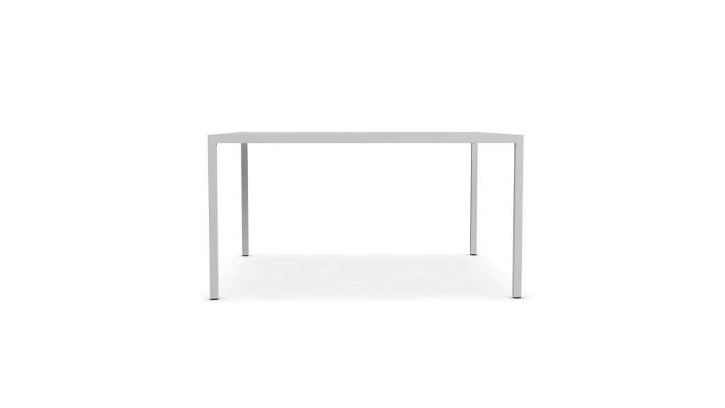 MDF Italia - Tenese Outdoor Tisch - matt weiß  - 140 x 140 cm - indoor