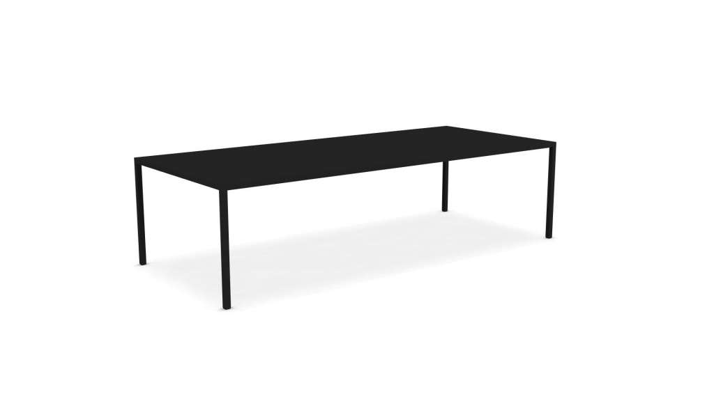 MDF Italia - Tenese Outdoor Tisch - matt eisenschwarz - 120 x 180 cm - indoor
