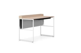 MDF Italia - Schreibtischpult 20. Venti Home - Tischplatte Bleicheiche - indoor