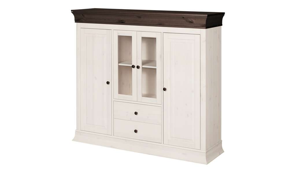 Highboard  Bornholm ¦ weiß Kommoden & Sideboards > Highboards - Höffner