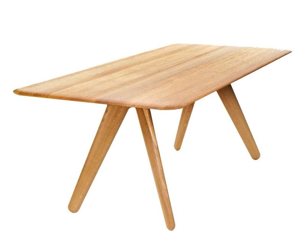 Tom Dixon - Slab Esstisch - natur - indoor