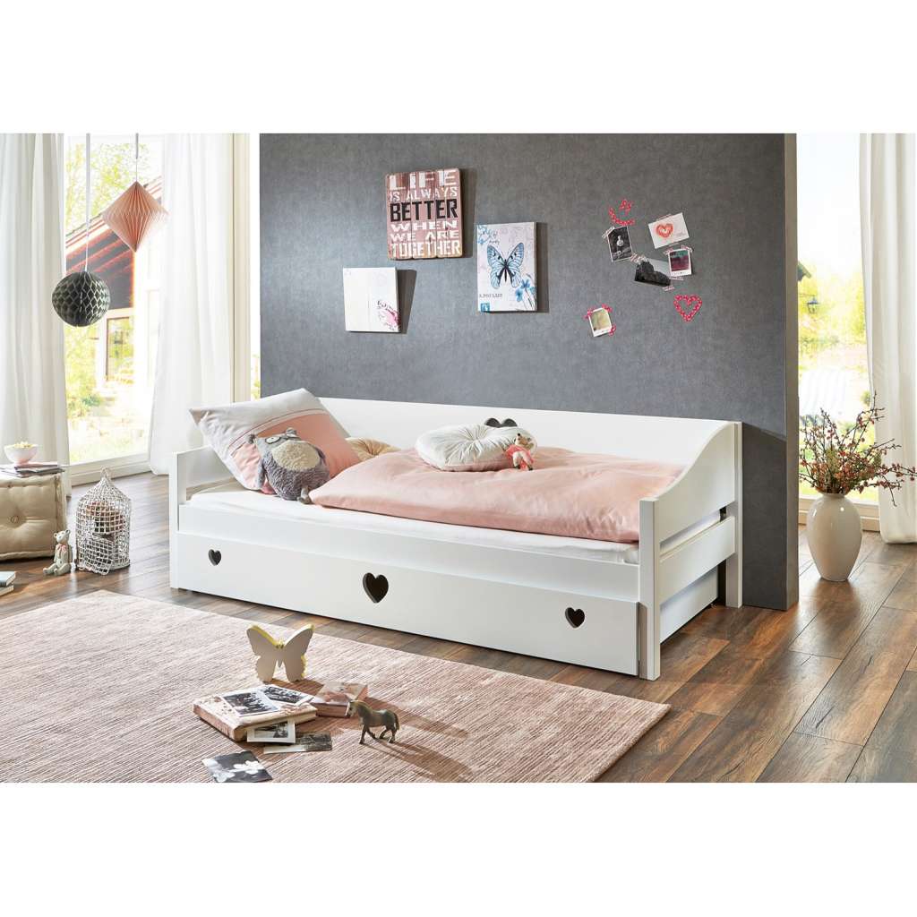 home24 Einzelbett Elsa inkl. Bettschublade