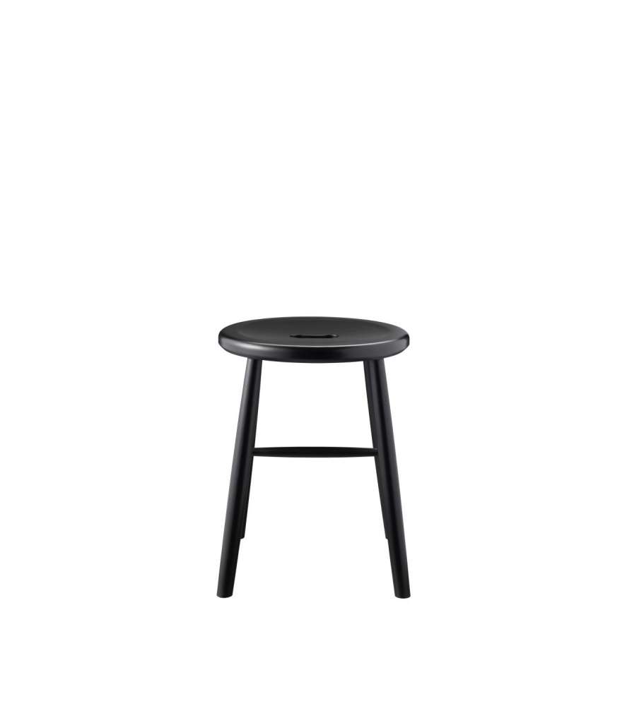 FDB Møbler - J27 Hocker - schwarz - indoor