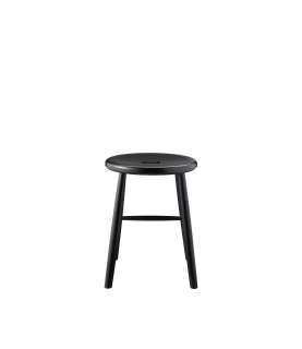 FDB Møbler - J27 Hocker - schwarz - indoor