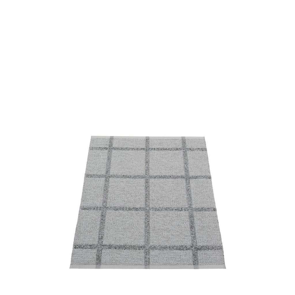 Pappelina - ADA Kunststoffteppich - grau/metallisch granitgrau - 70 x 100 cm - indoor