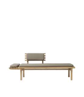 FDB Møbler - H102 Sofabank - natur - indoor
