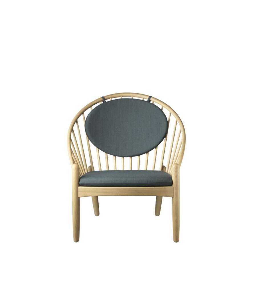 FDB Møbler - J166 Jørna Armlehnstuhl - dark green - indoor