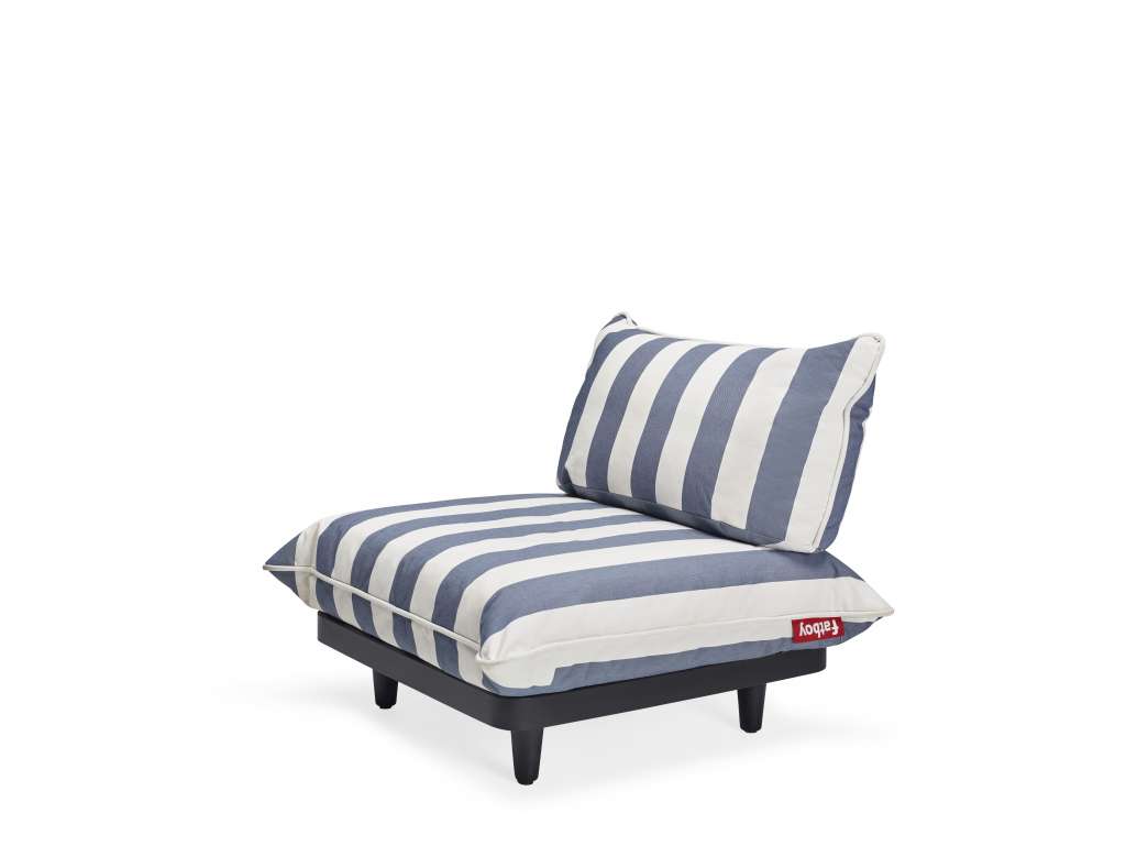 fatboy - Paletti Sitz - stripe ocean blue - outdoor