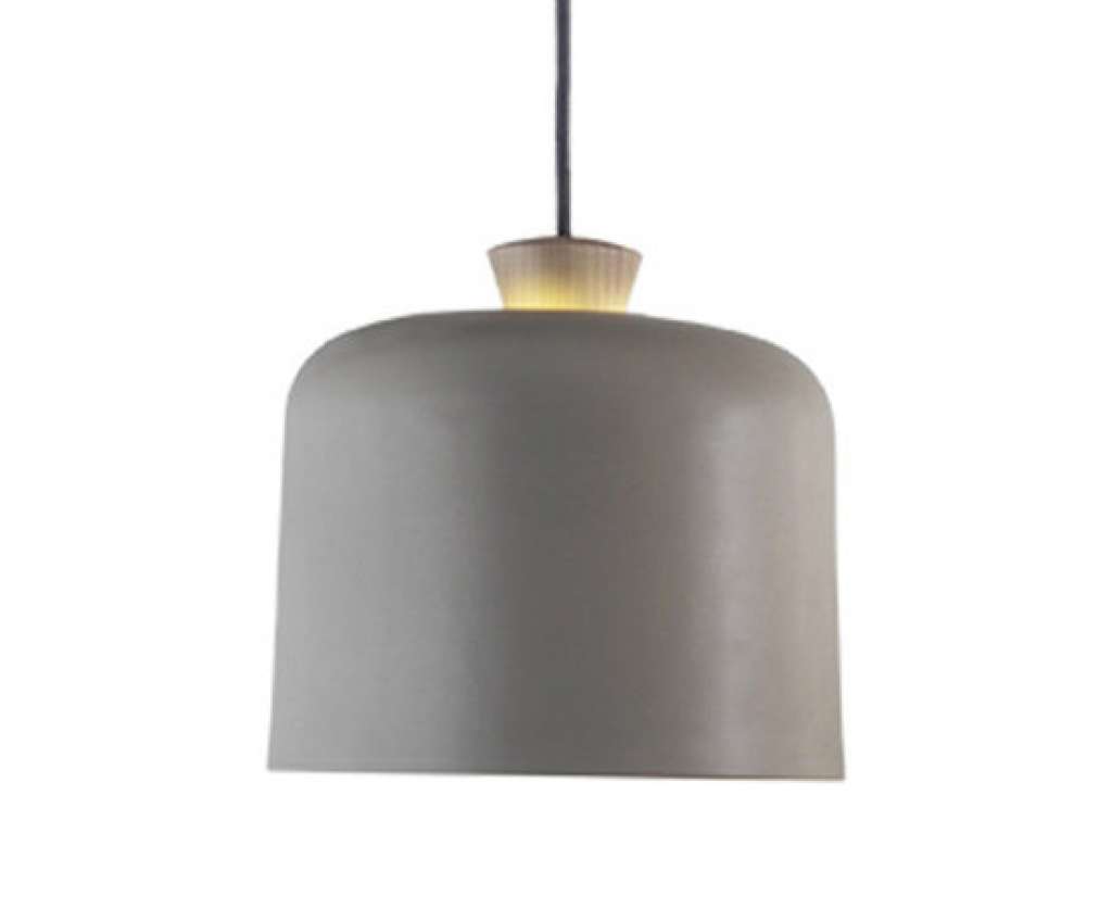 ex.t - Fuse Large Hängeleuchte - grau - Kabel grau - indoor