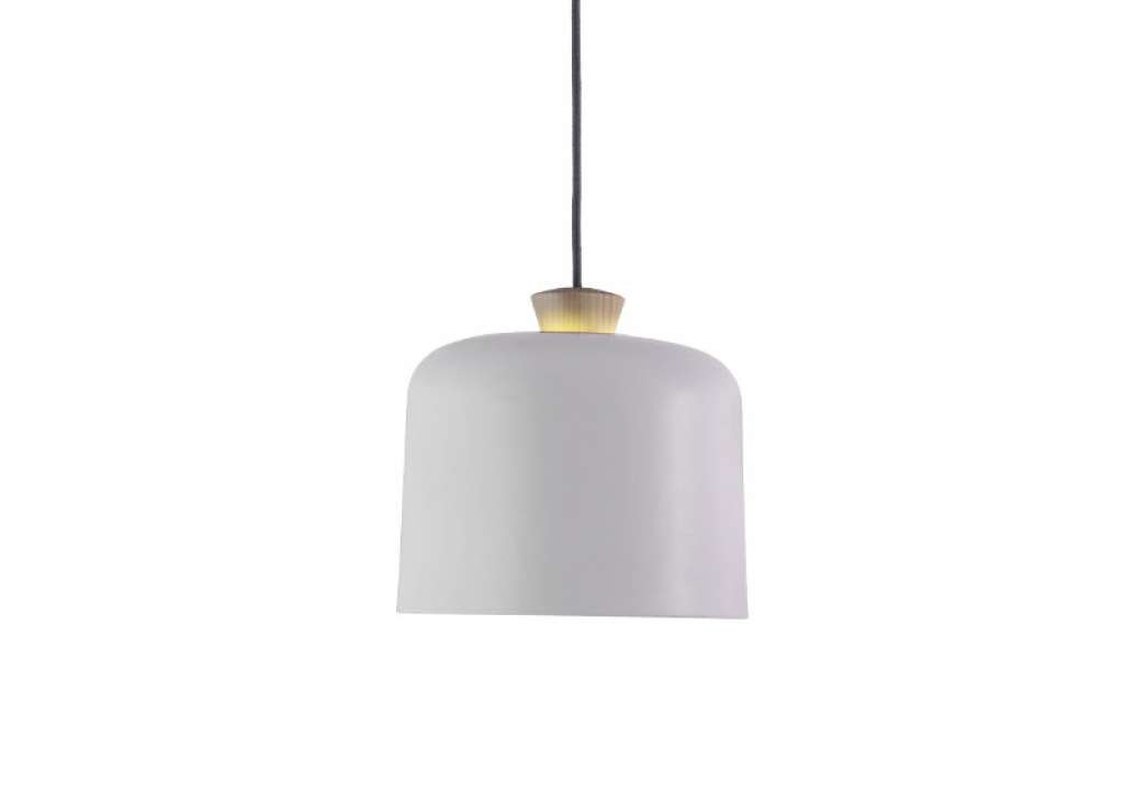 ex.t - Fuse Large Hängeleuchte - weiß - Kabel grau - indoor