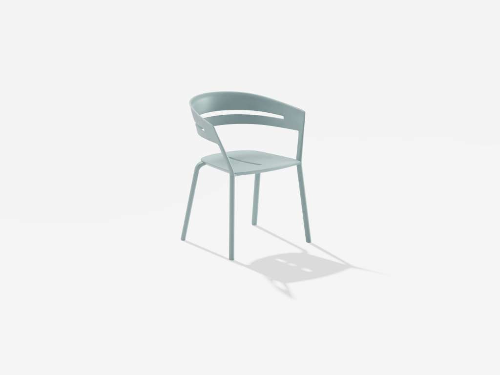 Fast - Ria Stuhl - hellblau - outdoor