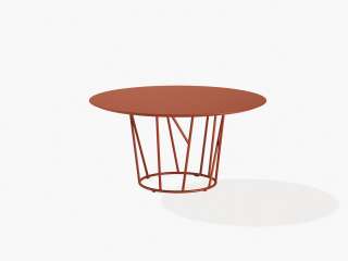 Fast - Tisch Wild - terracotta - outdoor