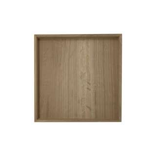 Raumgestalt - Tablett aus Eiche - natur - 23 x 23 - indoor