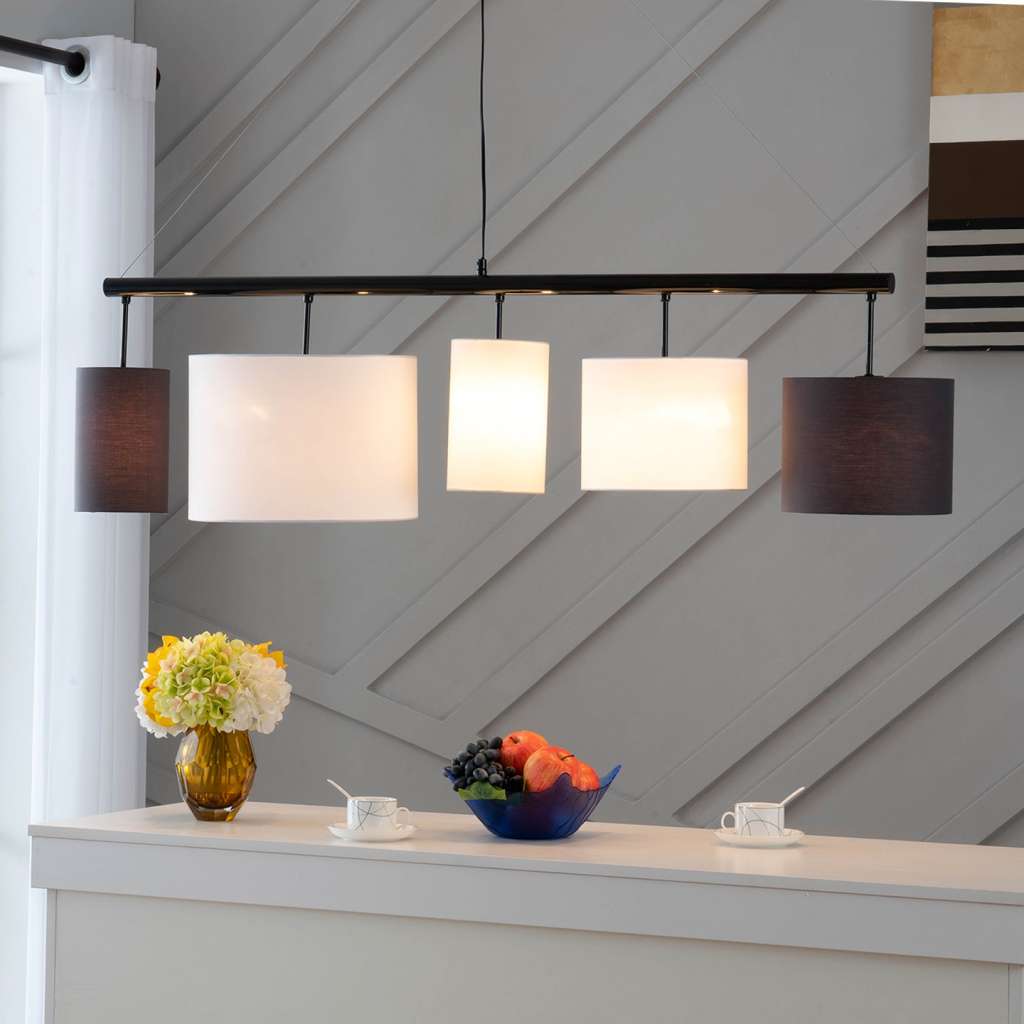 home24 Pendelleuchte Kamia II