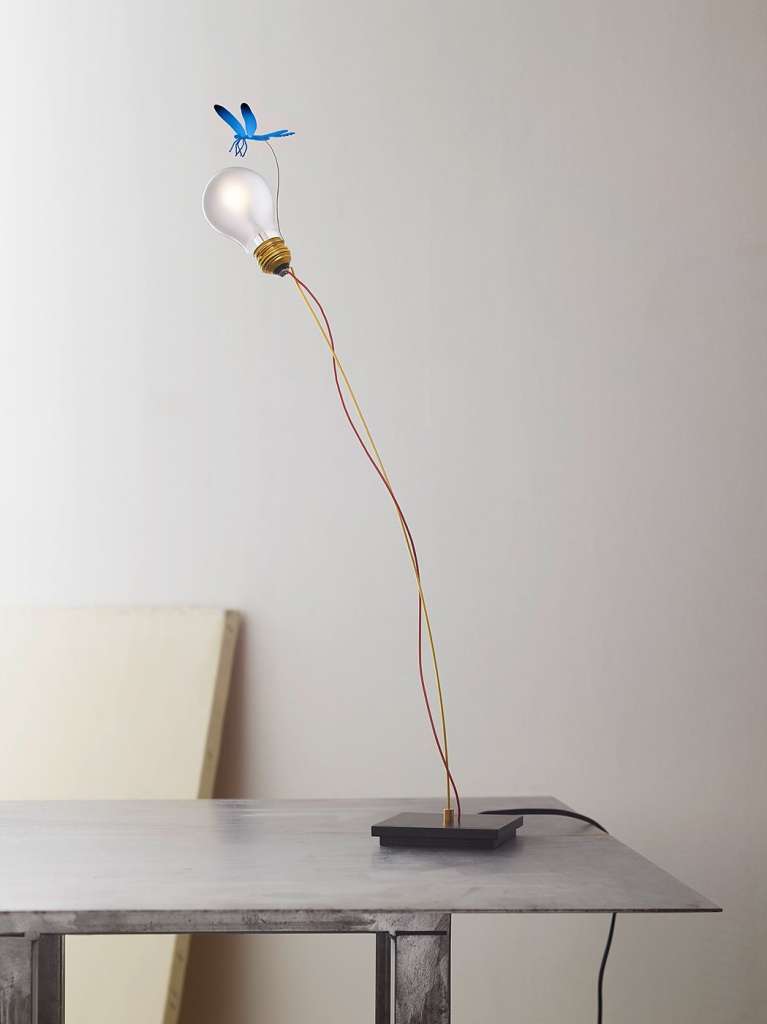 Ingo Maurer - I Ricchi Poveri Bzzzz - Libelle blau - indoor
