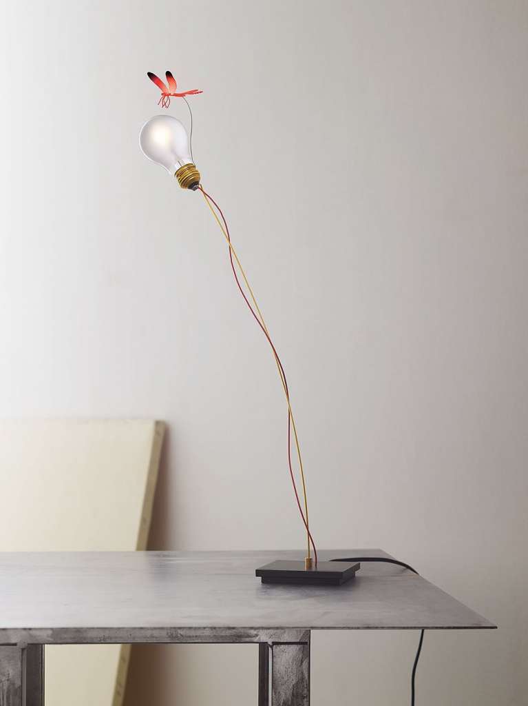 Ingo Maurer - I Ricchi Poveri Bzzzz - Libelle rot - indoor