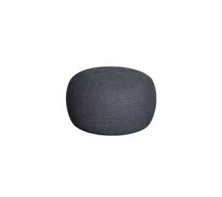 Cane-line Outdoor - Circle Hocker groß  - Dark grey - indoor